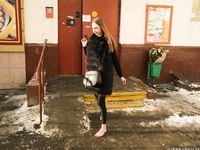 Feet - Olga G - 2017-07-25 High-arched feet