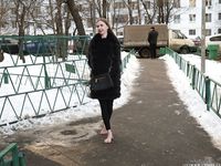 Feet - Olga G - 2017-07-25 High-arched feet