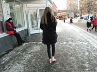 Feet - Olga G - 2017-07-25 High-arched feet