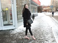 Feet - Olga G - 2017-07-25 High-arched feet