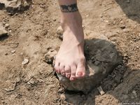 Feet - Olya - 2005-06-15 Charming barefoot girl