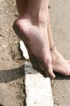 Feet - Olya - 2005-06-15 Charming barefoot girl