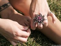 Feet - Olya - 2005-06-15 Charming barefoot girl