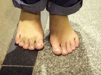 Feet - Polina - 2010-12-19 Polina visits Moscow