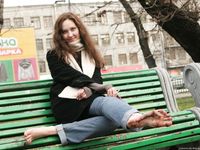 Feet - Polina - 2010-12-19 Polina visits Moscow