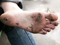 Feet - Polina - 2010-12-19 Polina visits Moscow