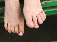 Feet - Polina - 2010-12-19 Polina visits Moscow