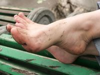 Feet - Polina - 2010-12-19 Polina visits Moscow