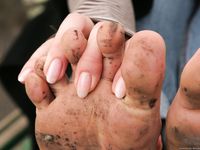 Feet - Polina - 2010-12-19 Polina visits Moscow