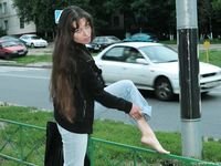 Feet - Sofia - 2008-08-14 Barefoot at home and outside