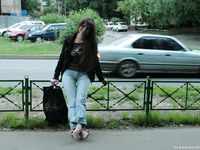 Feet - Sofia - 2008-08-14 Barefoot at home and outside