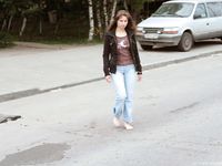 Feet - Sofia - 2008-08-14 Barefoot at home and outside