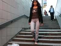 Feet - Sofia - 2008-08-14 Barefoot at home and outside