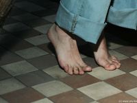 Feet - Sofia - 2008-08-14 Barefoot at home and outside