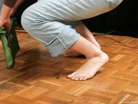 Feet - Sofia - 2008-08-14 Barefoot at home and outside