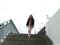 Feet - Sofia B - 2017-04-07 A barefoot redhead's trip