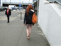 Feet - Sofia B - 2017-04-07 A barefoot redhead's trip