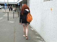 Feet - Sofia B - 2017-04-07 A barefoot redhead's trip