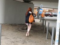 Feet - Sofia B - 2017-04-07 A barefoot redhead's trip