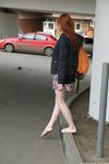 Feet - Sofia B - 2017-04-07 A barefoot redhead's trip
