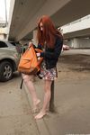 Feet - Sofia B - 2017-04-07 A barefoot redhead's trip