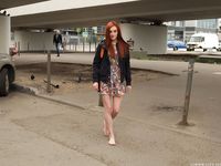 Feet - Sofia B - 2017-04-07 A barefoot redhead's trip