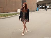 Feet - Sofia B - 2017-04-07 A barefoot redhead's trip