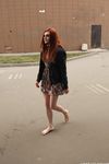 Feet - Sofia B - 2017-04-07 A barefoot redhead's trip