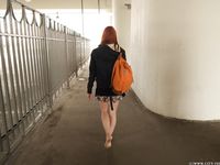 Feet - Sofia B - 2017-04-07 A barefoot redhead's trip