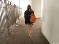 Feet - Sofia B - 2017-04-07 A barefoot redhead's trip