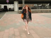 Feet - Sofia B - 2017-04-07 A barefoot redhead's trip