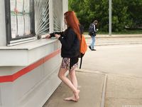 Feet - Sofia B - 2017-04-07 A barefoot redhead's trip