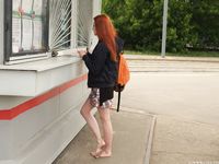 Feet - Sofia B - 2017-04-07 A barefoot redhead's trip