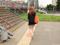 Feet - Sofia B - 2017-04-07 A barefoot redhead's trip