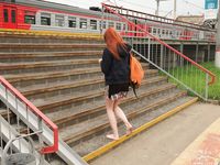 Feet - Sofia B - 2017-04-07 A barefoot redhead's trip