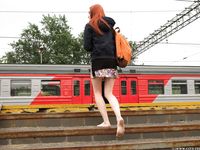 Feet - Sofia B - 2017-04-07 A barefoot redhead's trip