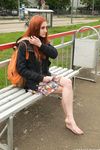 Feet - Sofia B - 2017-04-07 A barefoot redhead's trip