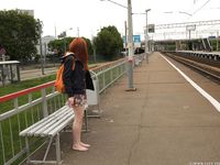 Feet - Sofia B - 2017-04-07 A barefoot redhead's trip