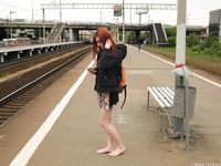 Feet - Sofia B - 2017-04-07 A barefoot redhead's trip