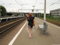 Feet - Sofia B - 2017-04-07 A barefoot redhead's trip