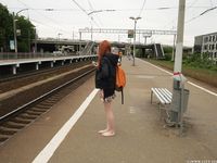 Feet - Sofia B - 2017-04-07 A barefoot redhead's trip