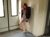 Feet - Sofia B - 2017-04-07 A barefoot redhead's trip