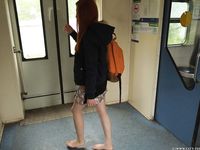 Feet - Sofia B - 2017-04-07 A barefoot redhead's trip