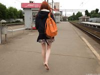 Feet - Sofia B - 2017-04-07 A barefoot redhead's trip