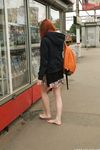 Feet - Sofia B - 2017-04-07 A barefoot redhead's trip
