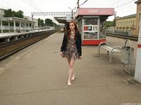 Feet - Sofia B - 2017-04-07 A barefoot redhead's trip