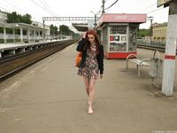 Feet - Sofia B - 2017-04-07 A barefoot redhead's trip