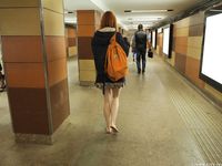 Feet - Sofia B - 2017-04-07 A barefoot redhead's trip