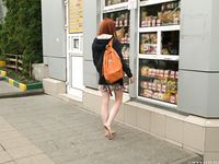 Feet - Sofia B - 2017-04-07 A barefoot redhead's trip