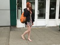 Feet - Sofia B - 2017-04-07 A barefoot redhead's trip